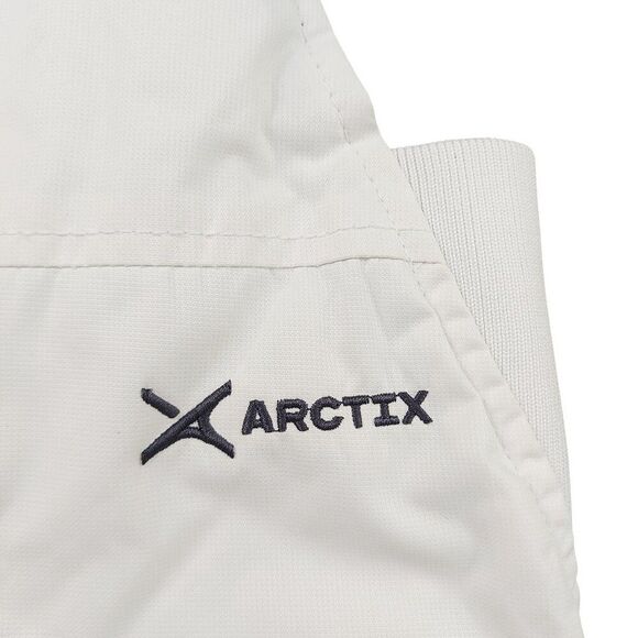 Arctix A6 Snow Bibs Baby 18 Months White Front Zip Insulated Winter Outdoor - Picture 5 of 12